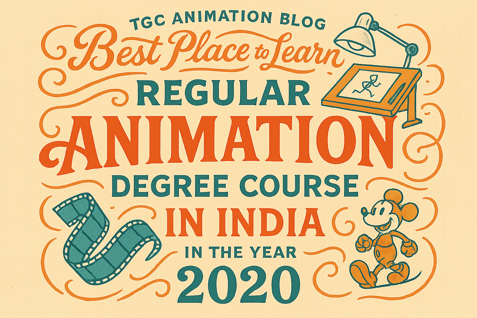 Best place to learn Regular Animation degree course in India in the year 2020